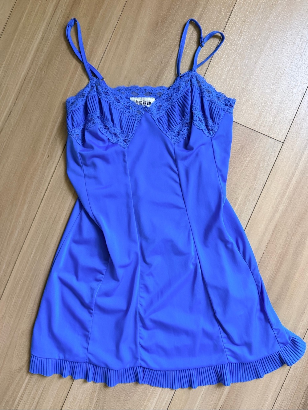 Jean Paul Gaultier for Target Vintage Blue Lace Camisole Top